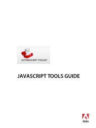 JavaScript Tools Guide - Adobe