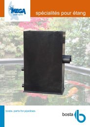 Mega Pond supplies: Spécialités pour étang - Bosta