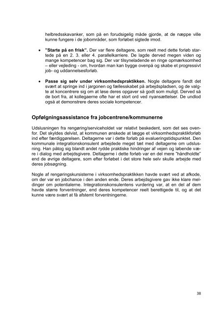 Evalueringsrapport - AMU Nordjylland