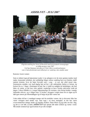 Juli 2007 - Assisi Mission