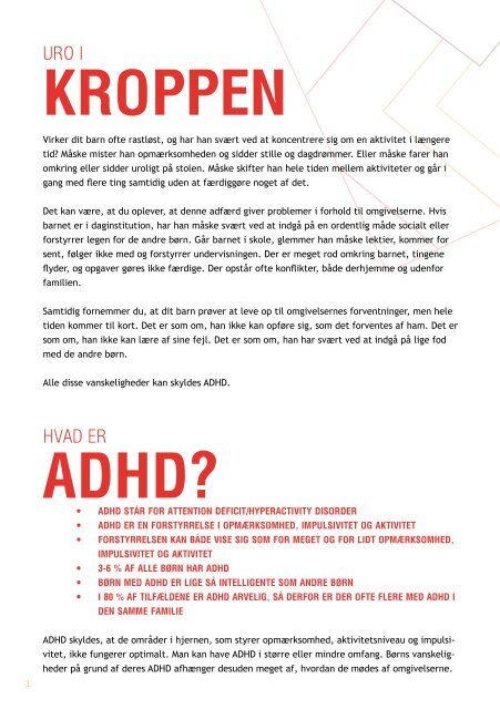 Mit barn har vanskeligheder, kan det skyldes ADHD?