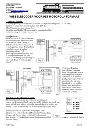 wisseldecoder voor het motorola formaat - Treinelektronika.com