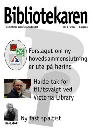Bibliotekaren - Bibliotekarforbundet