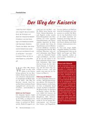 Der Weg der Kaiserin - lendenmann.org