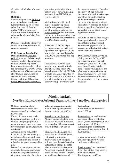 download pdf: 1,4 mb - Nordisk Konservatorforbund Danmark