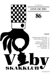Klubblad nr. 86 - Viby Skakklub