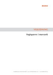 Fugtspærre i murværk - Murerfagets Oplysningsråd, MURO