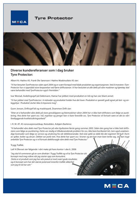 Tyre Protector - MECA