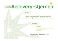 Recovery-stjernen - Dansk Selskab for Psykosocial Rehabilitering