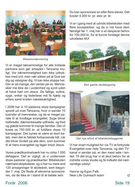 Missions-Nyt nr. 1 - 2006 med billeder - Missionsfonden