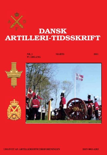 DANSK ARTILLERI-TIDSSKRIFT - Artilleriofficersforeningen