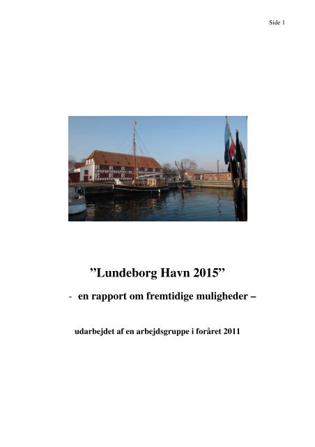 Rapport - Lundeborg Havn 2015