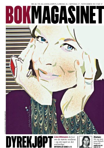 Klassekampen - Bokmagasinet, 26. november 2011 - Linn Ullmann