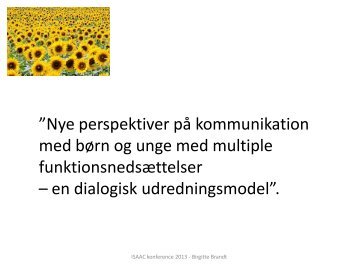 Nye perspektiver på kommunikation - Isaac Danmark