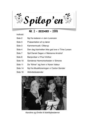 Nr. 2 - december - 2008 - Nordfyns Musikskole
