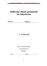 Dansk grammatik for 7. - Finn Dalum-Larsen skoleting