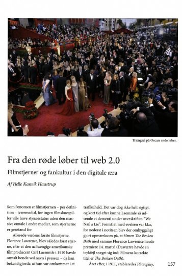 Fra den røde løber til web 2.0