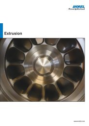 Extrusion - Andritz