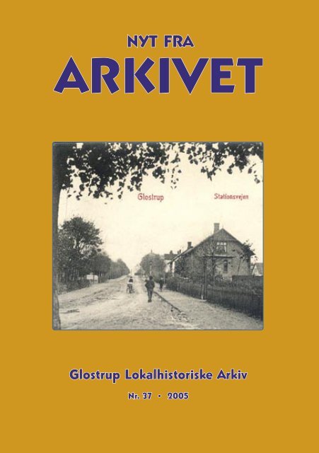 Nyt Fra Arkivet nr. 37 - Glostrup Bibliotek