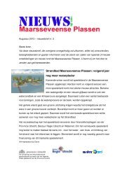 Strandbad Maarsseveense Plassen - Recreatie Midden-Nederland