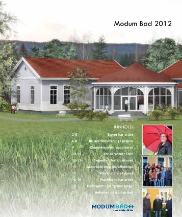 Årsrapport 2012 - Modum Bad