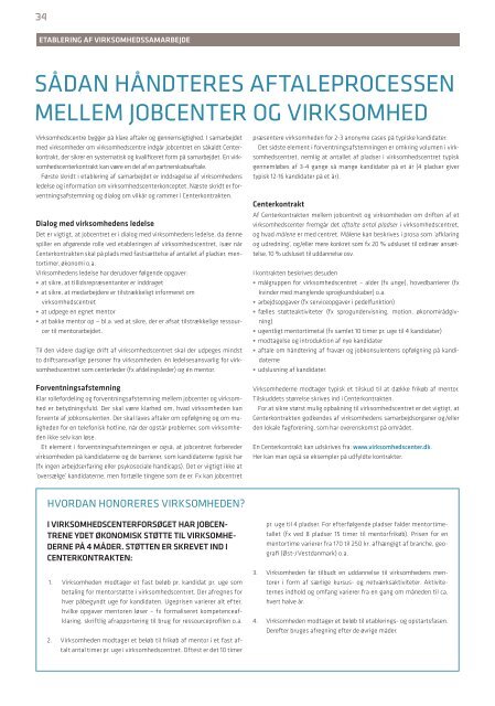 Magasin om jobcentrenes indsats - Arbejdsmarkedsstyrelsen