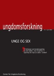 Unge og sex (pdf) - Bedreseksualundervisning.dk