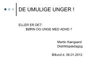 De umulige unger - PTO