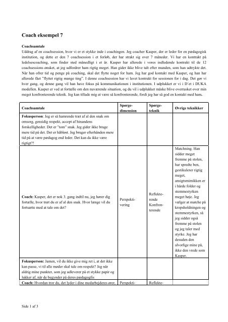 eksempel 2 (.pdf) - Coaching i praksis