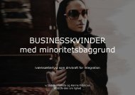 BUSINESSKVINDER med minoritetsbaggrund - Ny i Danmark