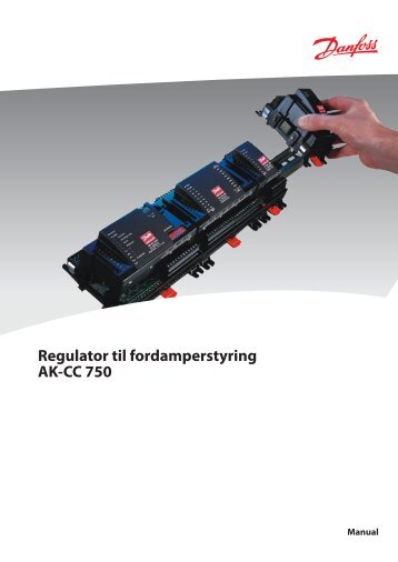 Regulator til fordamperstyring AK-CC 750 - BS Elcontrol