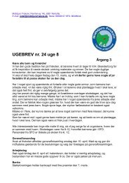 UGEBREV nr. 24 uge 8 - Midtdjurs Friskole