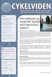 Læs nyhedsbrevet [.pdf 11 mb] - Cykelviden