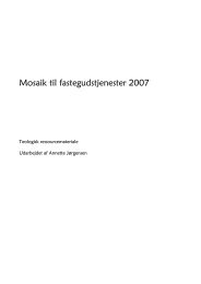 Inspiration til gudstjenesten.pdf - Folkekirkens Nødhjælp