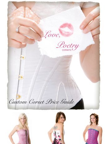 custom order catalog - Love Poetry Corsets