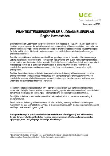 Praktikstedsbeskrivelse for Linden - Lindegården, Fredensborg ...