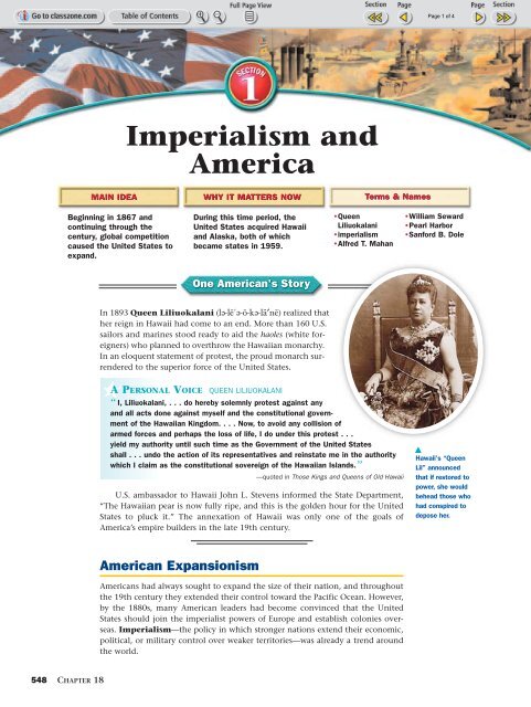 Imperialism and America - District 158 imperialism-and-america-district-158
