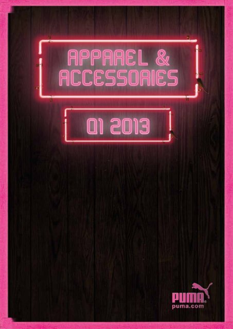 AppareL &amp; accessories Q1 2013 - Puma