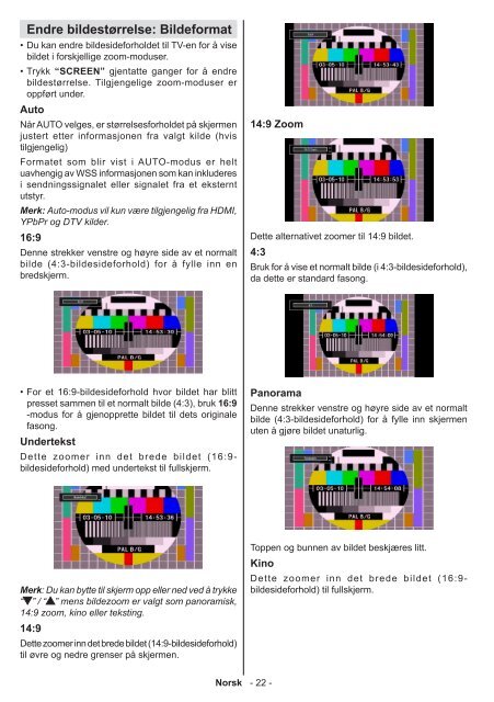 Ladda ner manualen till den TV i PDF-format här ... - Siba