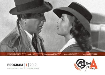 PROGRAM 1 2012 - Cinemateket USF