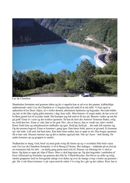 “Alpetouren/Hautes des Alpes 2007 - Frankrig” Tekst ... - SCR-Motion