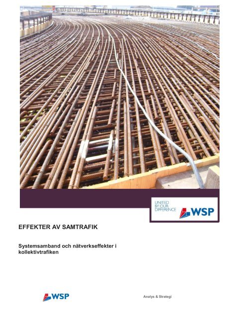 EFFEKTER AV SAMTRAFIK - WSP Group