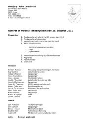 Referat af mødet i landsbyrådet den 26. oktober ... - Mosbjerg-Tolne