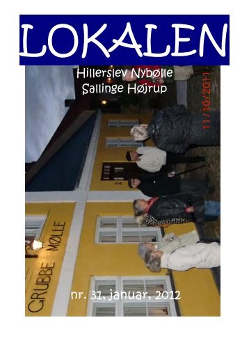 nr. 31, januar, 2012 - Hillerslev Sogns Lokalråd