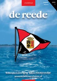 clubblad de reede - WV Brouwershaven