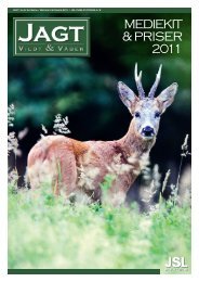 MEDIEKIT & PRISER 2011 - JSL PUBLICATIONS A/S