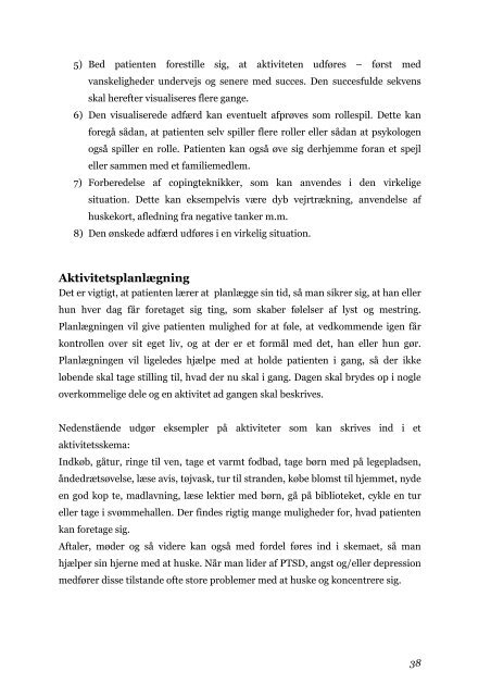 Psykoterapimanual III - Region Hovedstadens Psykiatri