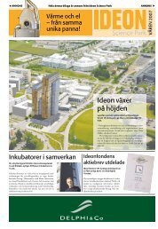 Ideon växer på höjden