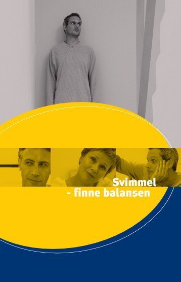 Last ned brosjyren "Svimmel - finne balansen" - Hlf
