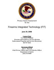 Firearms Integrated Technology (FIT) - ATF